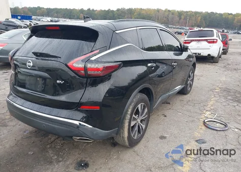 2021 Nissan Murano Sv Fwd from USA, damaged, VIN 5N1AZ2BJ6MC116122